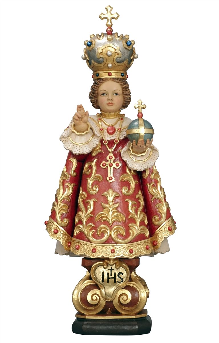 Wooden Statue of Infant of Prague