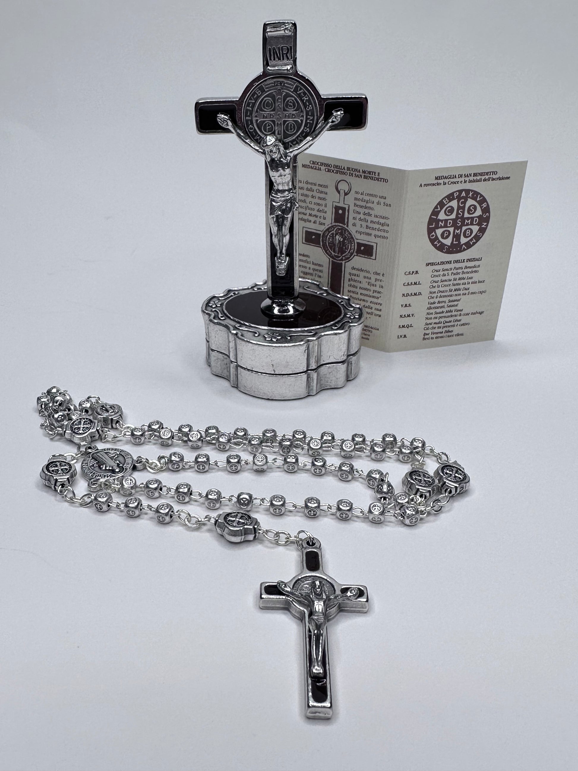 Buy St Benedict Large Rosary Crucifix, 2.1/8in
