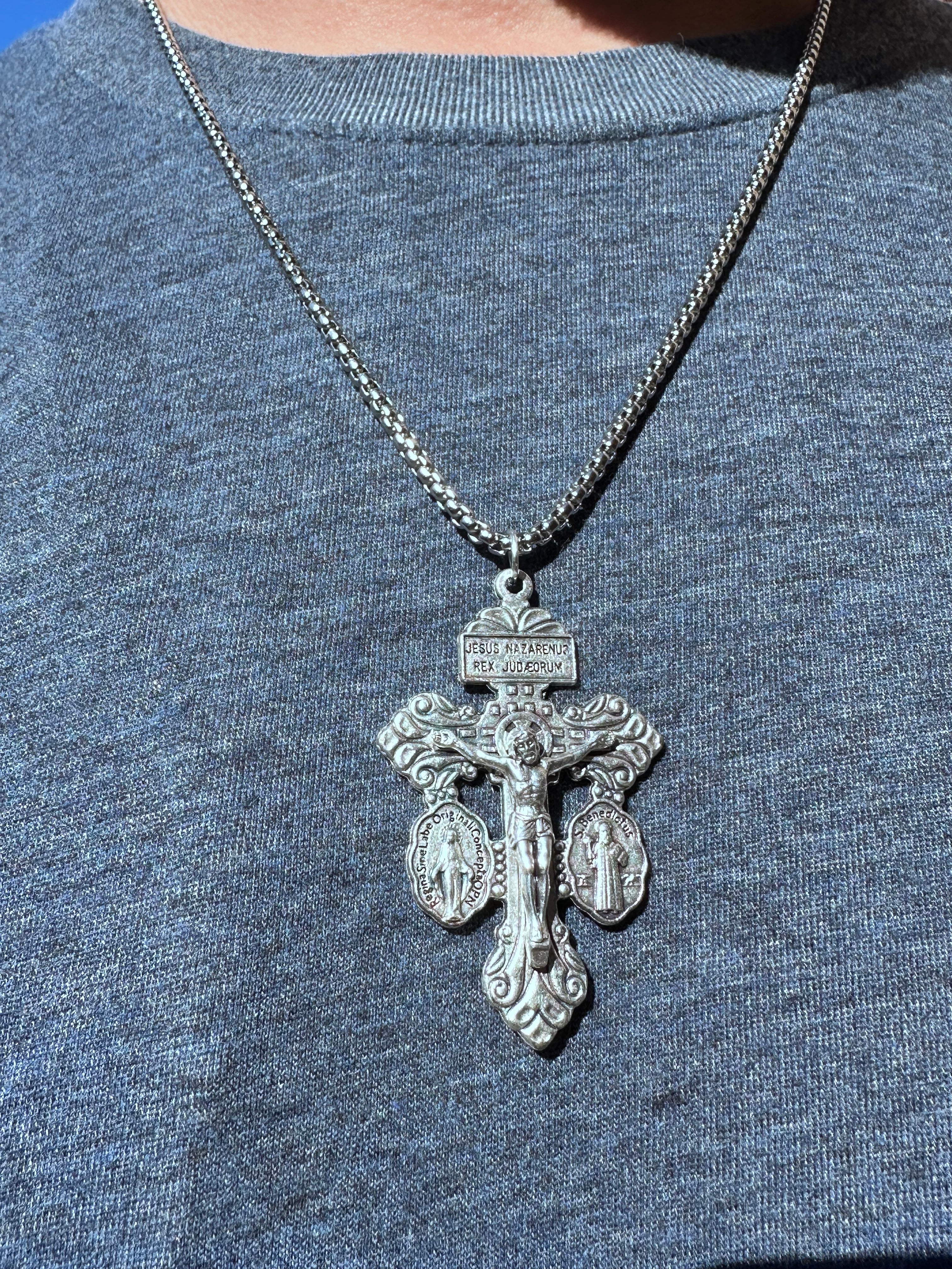 Pardon on sale crucifix necklace