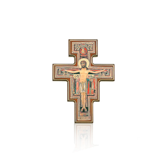 Cruz de San Damián madera 10x7,4 pulgadas