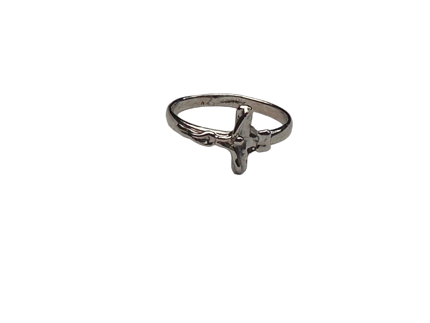 Silver 925 Crucifix Ring